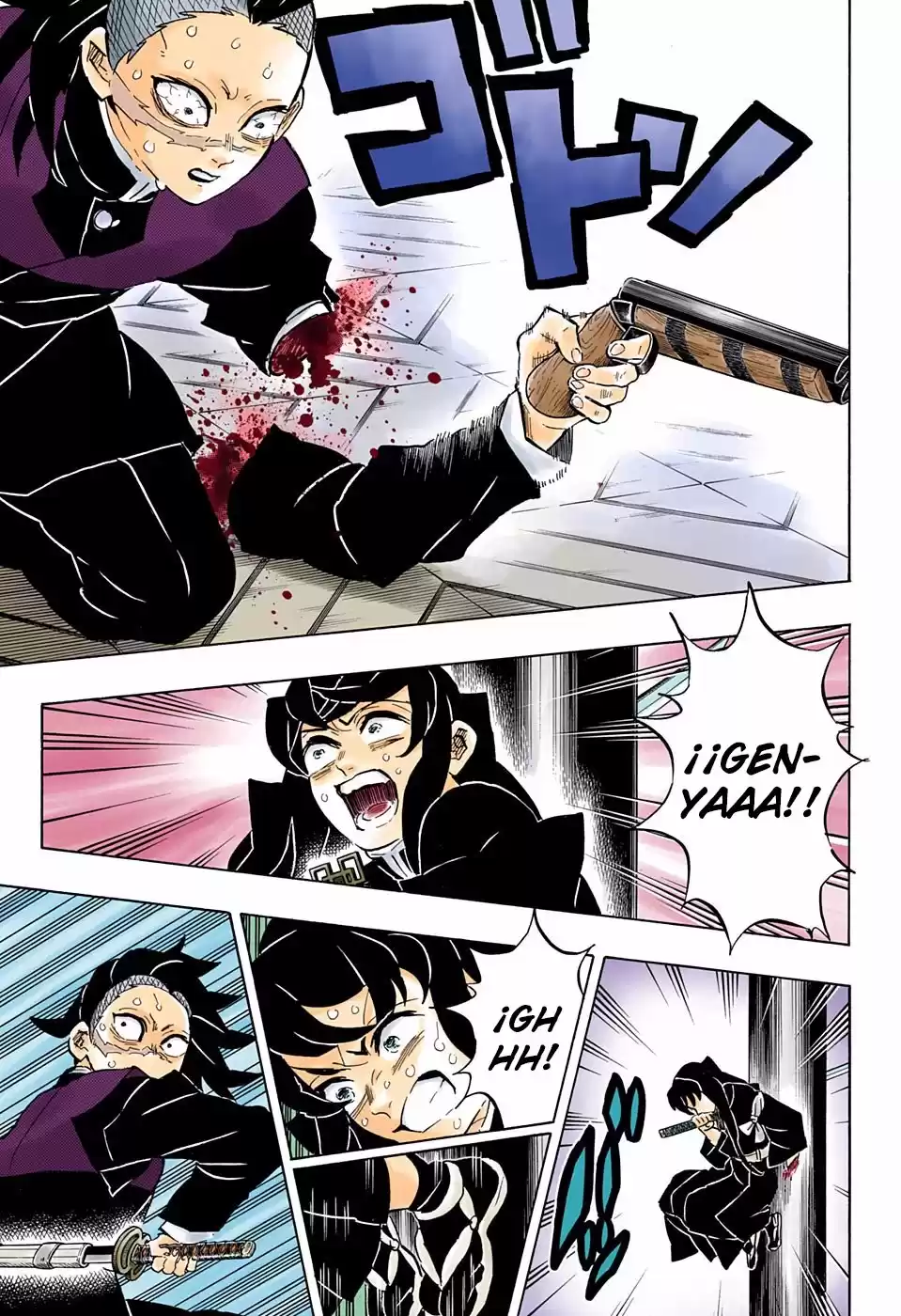 Demon Slayer: Kimetsu no Yaiba Capitulo 166.5: Sentimientos Verdaderos (COLOR). página 6