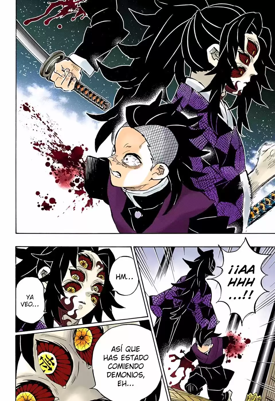 Demon Slayer: Kimetsu no Yaiba Capitulo 166.5: Sentimientos Verdaderos (COLOR). página 7