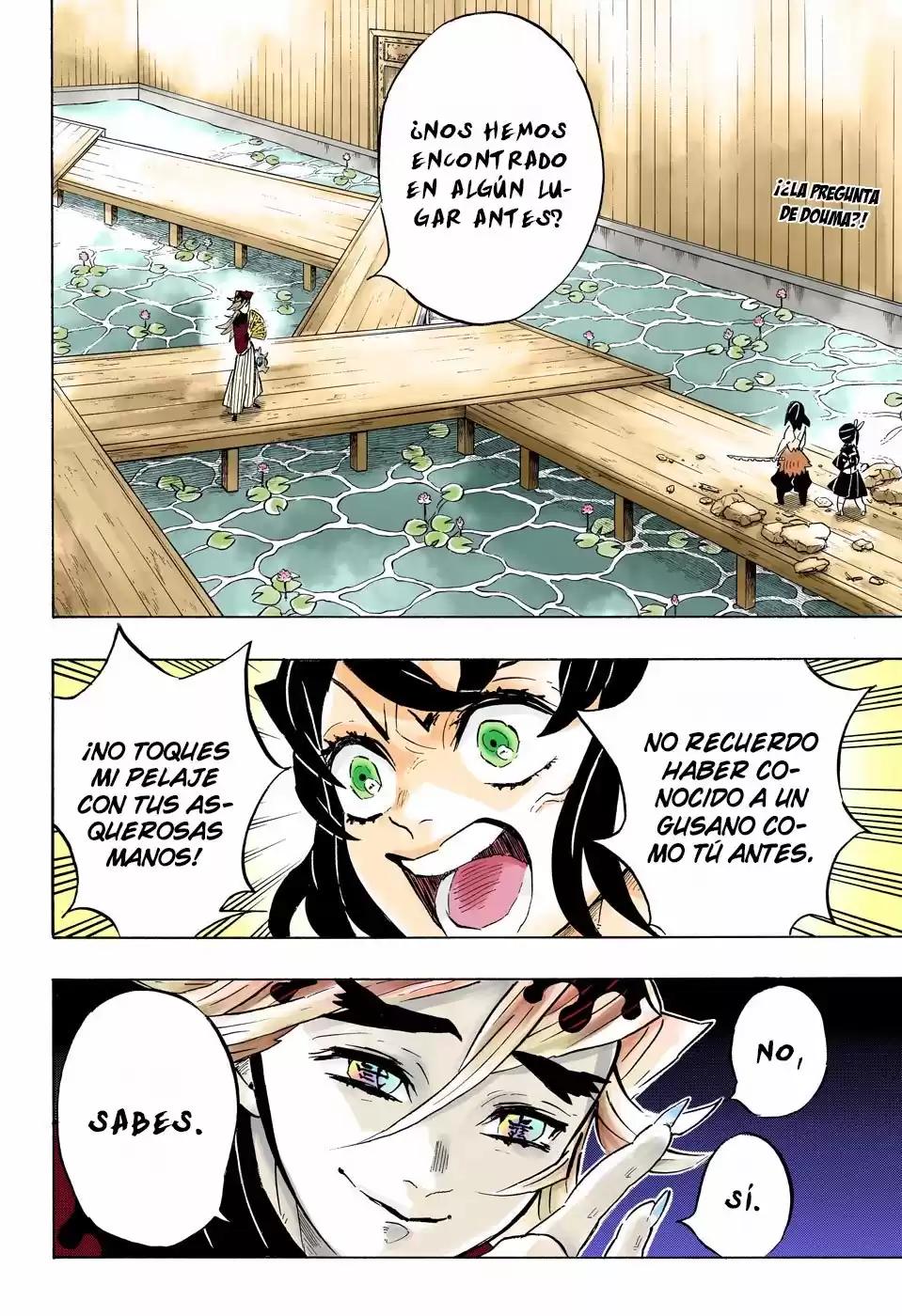 Demon Slayer: Kimetsu no Yaiba Capitulo 160.5: Sombras superpuestas, memorias revividas (color). página 3