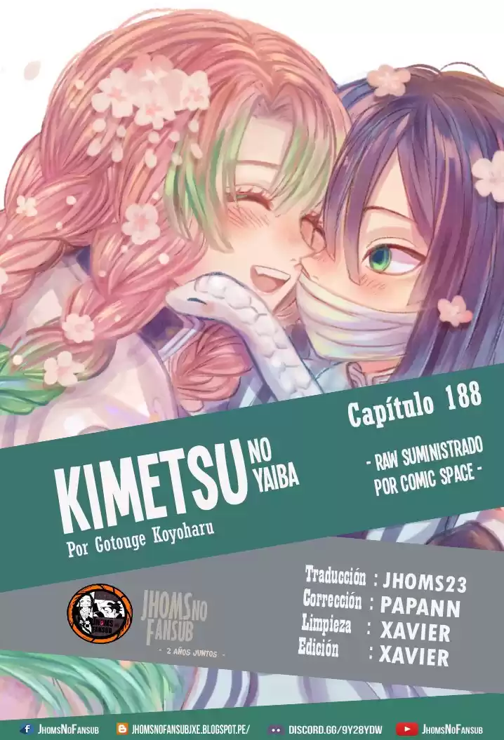 Demon Slayer: Kimetsu no Yaiba Capitulo 188.5: Amor Desgarrador (COLOR). página 1