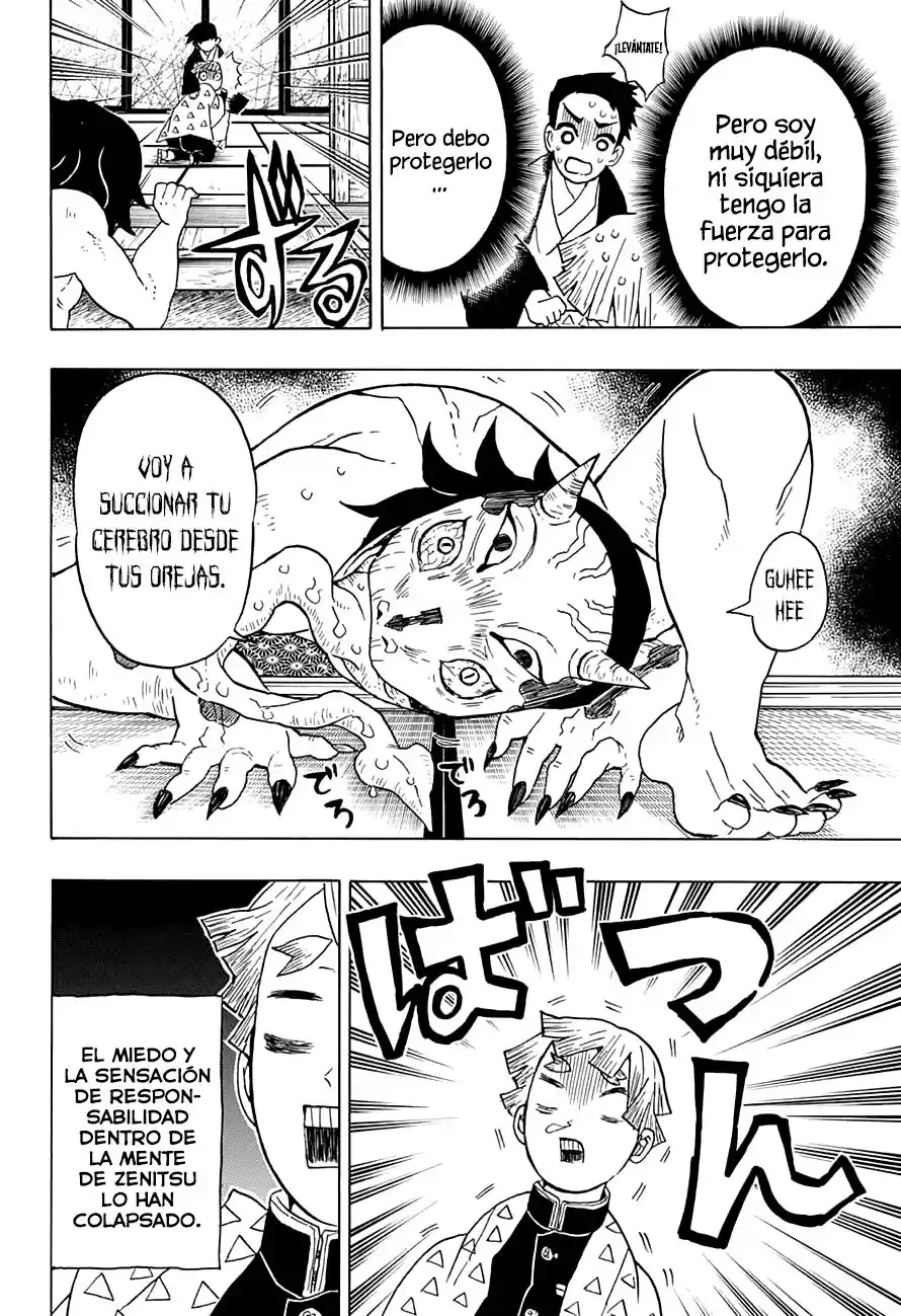 Demon Slayer: Kimetsu no Yaiba Capitulo 23: El cerdo enseña sus colmillos: Zenitsu duerme página 4