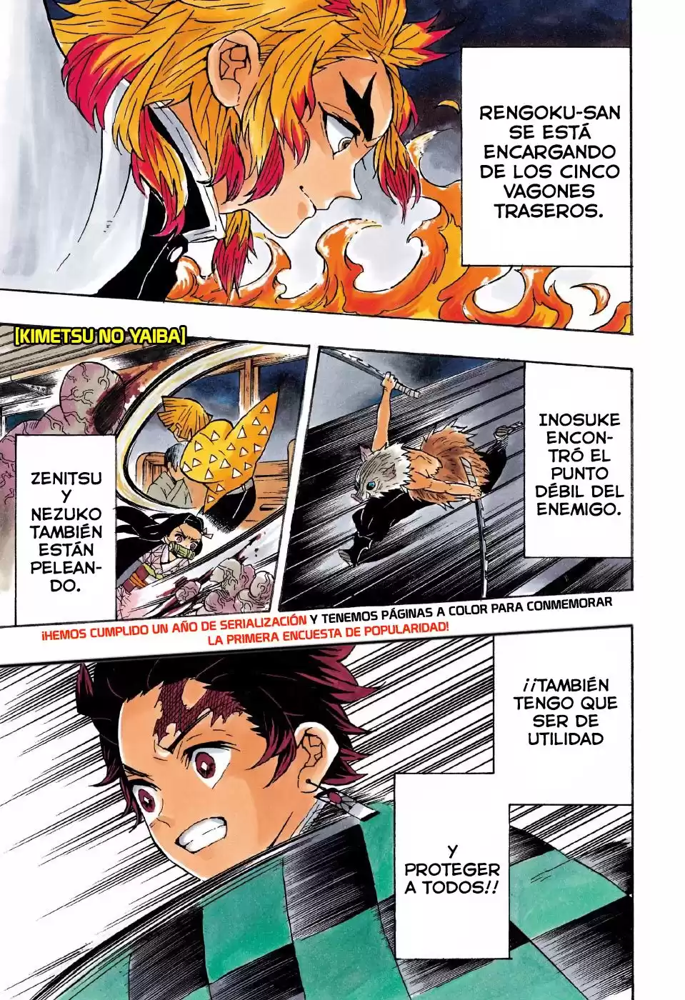 Demon Slayer: Kimetsu no Yaiba Capitulo 61: Luchando en un espacio estrecho página 3