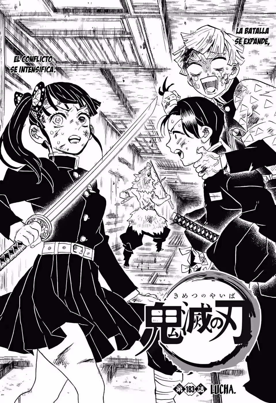 Demon Slayer: Kimetsu no Yaiba Capitulo 183: Lucha. página 2