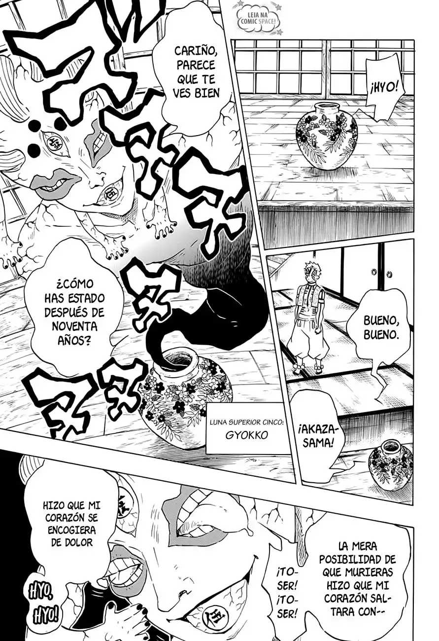 Demon Slayer: Kimetsu no Yaiba Capitulo 98: Reunión de las lunas superiores página 4