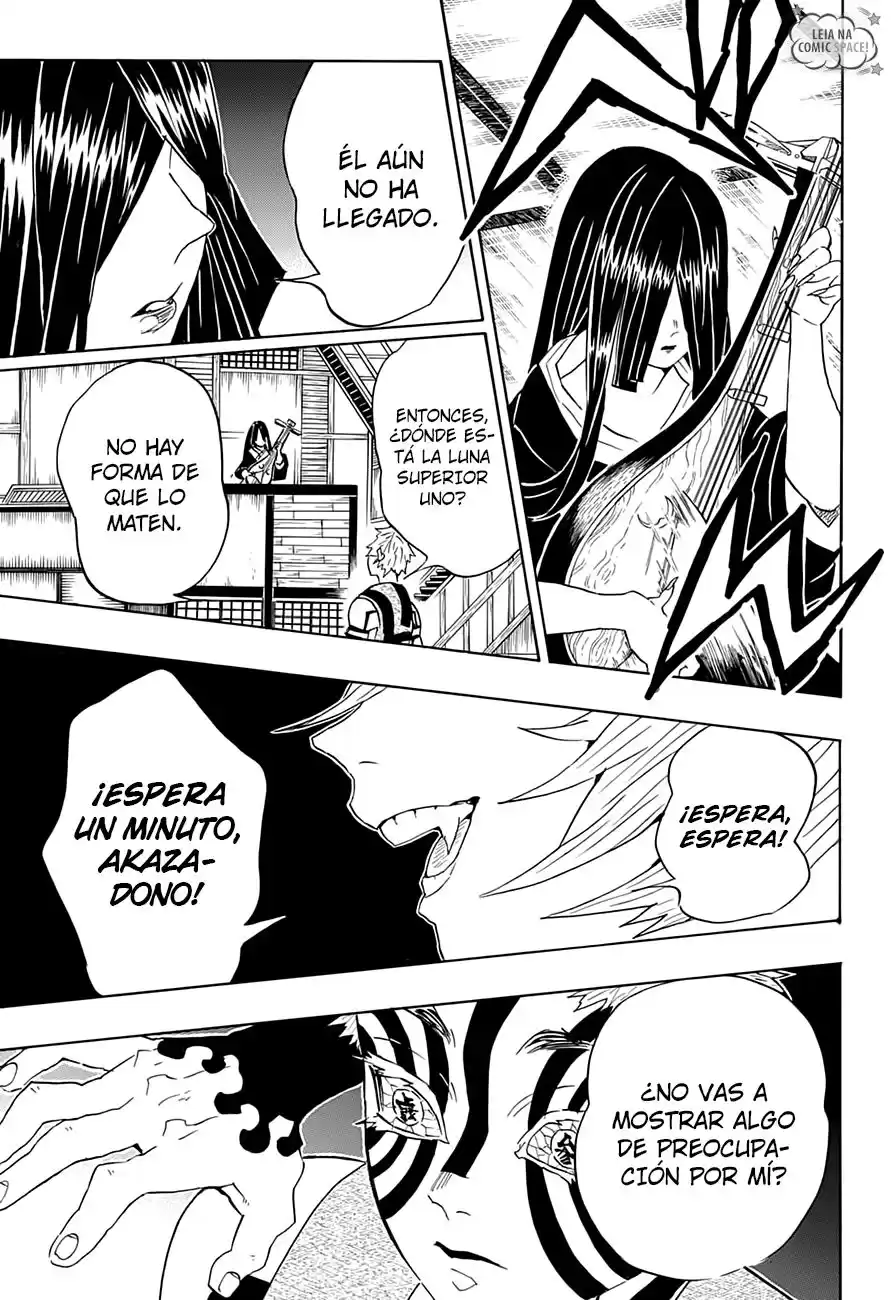 Demon Slayer: Kimetsu no Yaiba Capitulo 98: Reunión de las lunas superiores página 6