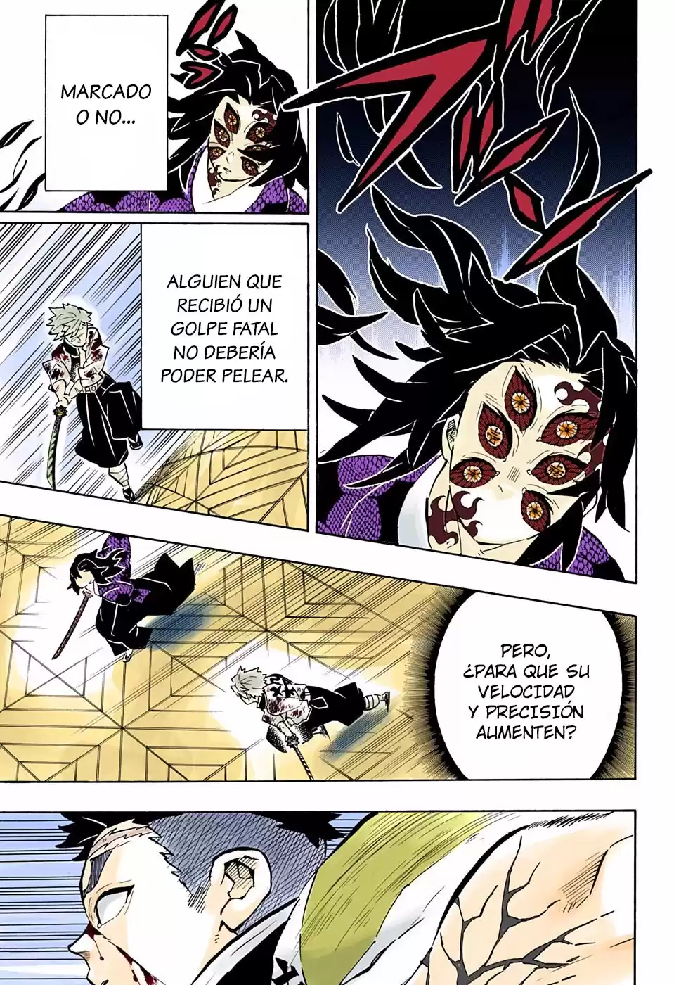 Demon Slayer: Kimetsu no Yaiba Capitulo 171.5: Cambio (COLOR). página 10