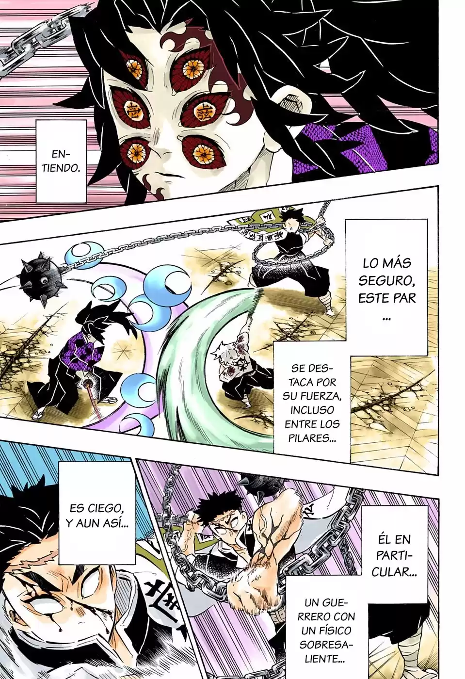 Demon Slayer: Kimetsu no Yaiba Capitulo 171.5: Cambio (COLOR). página 6