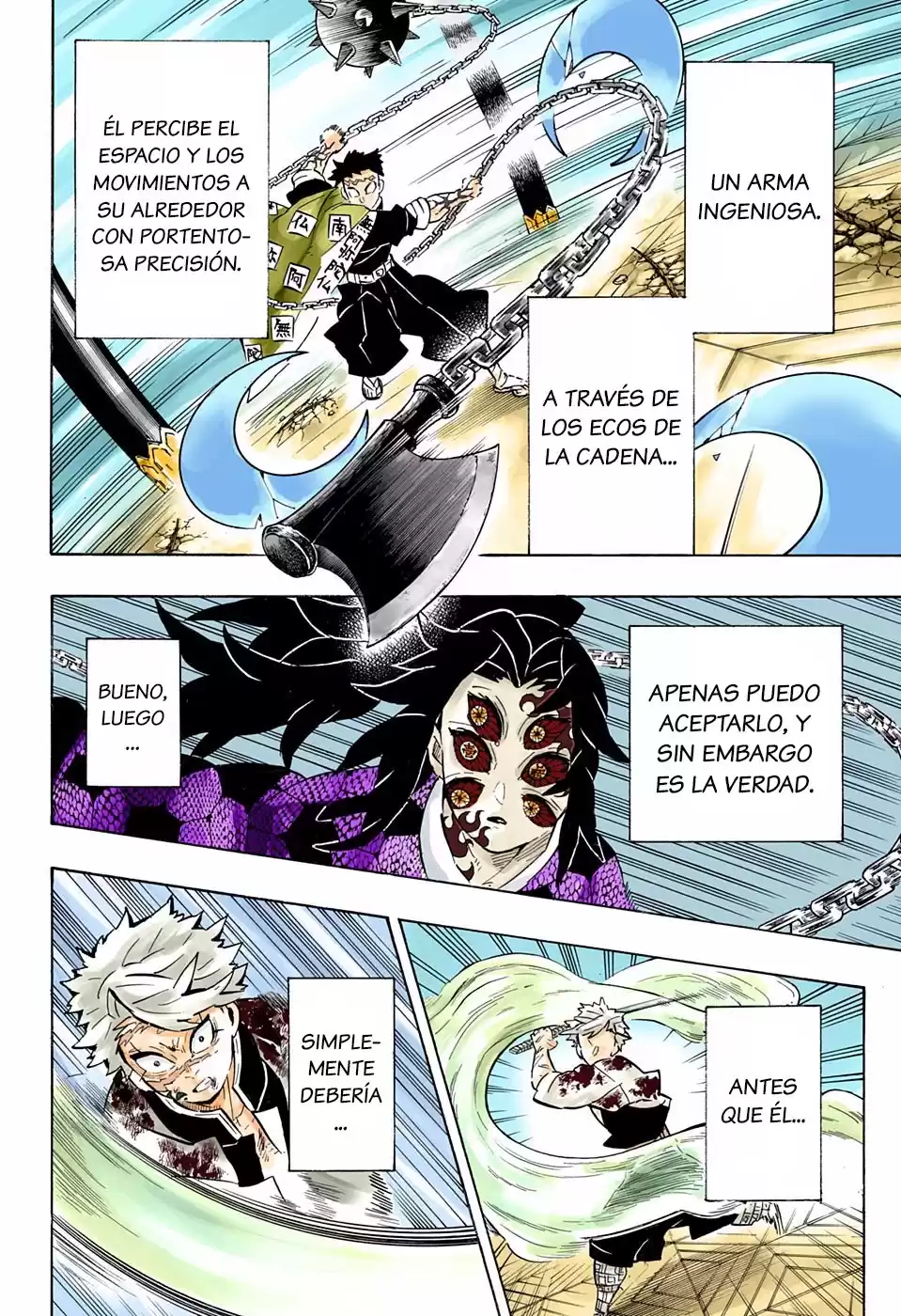 Demon Slayer: Kimetsu no Yaiba Capitulo 171.5: Cambio (COLOR). página 7