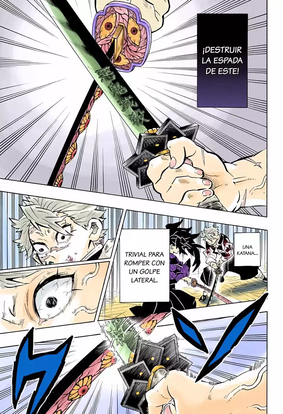 Demon Slayer: Kimetsu no Yaiba Capitulo 171.5: Cambio (COLOR). página 8