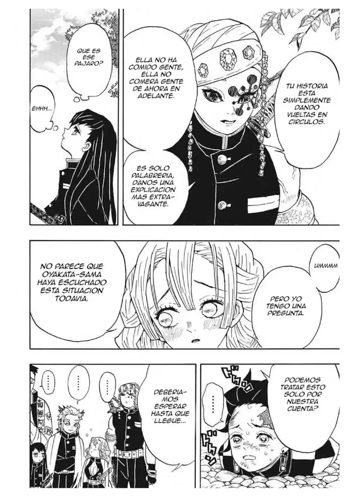 Demon Slayer: Kimetsu no Yaiba Capitulo 45: Juicio conjunto de los pilares de los cazadores de demonios página 11