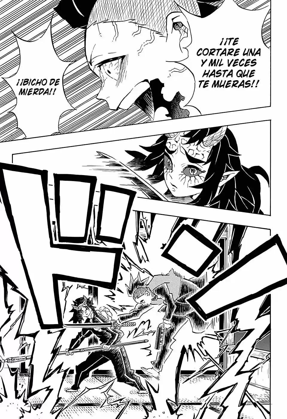 Demon Slayer: Kimetsu no Yaiba Capitulo 109: Sin morir. página 8