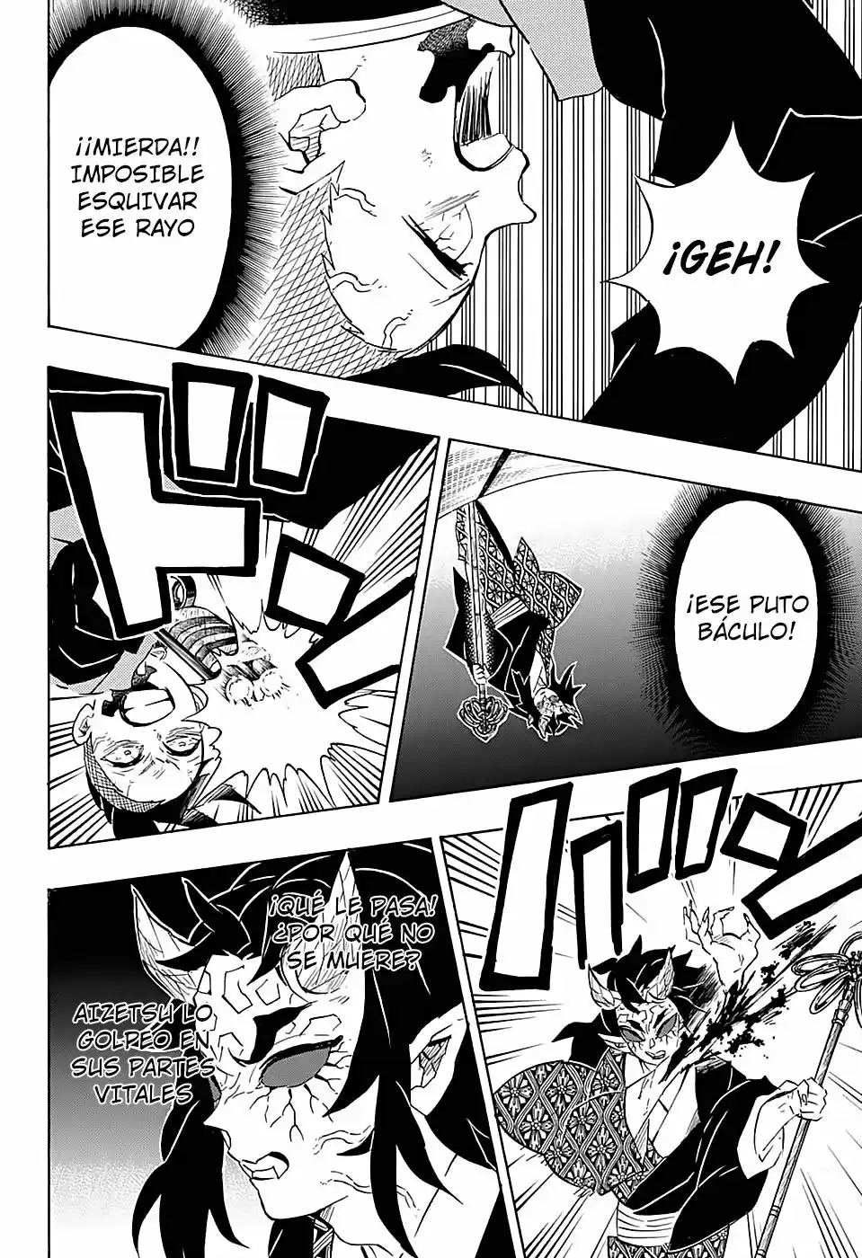 Demon Slayer: Kimetsu no Yaiba Capitulo 109: Sin morir. página 9