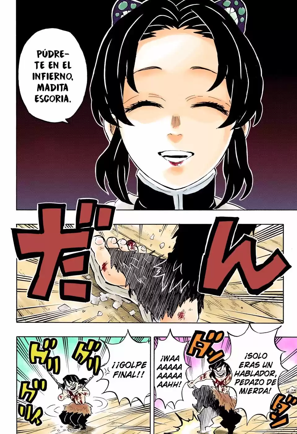 Demon Slayer: Kimetsu no Yaiba Capitulo 163.5: Corazón desbordado (color). página 11