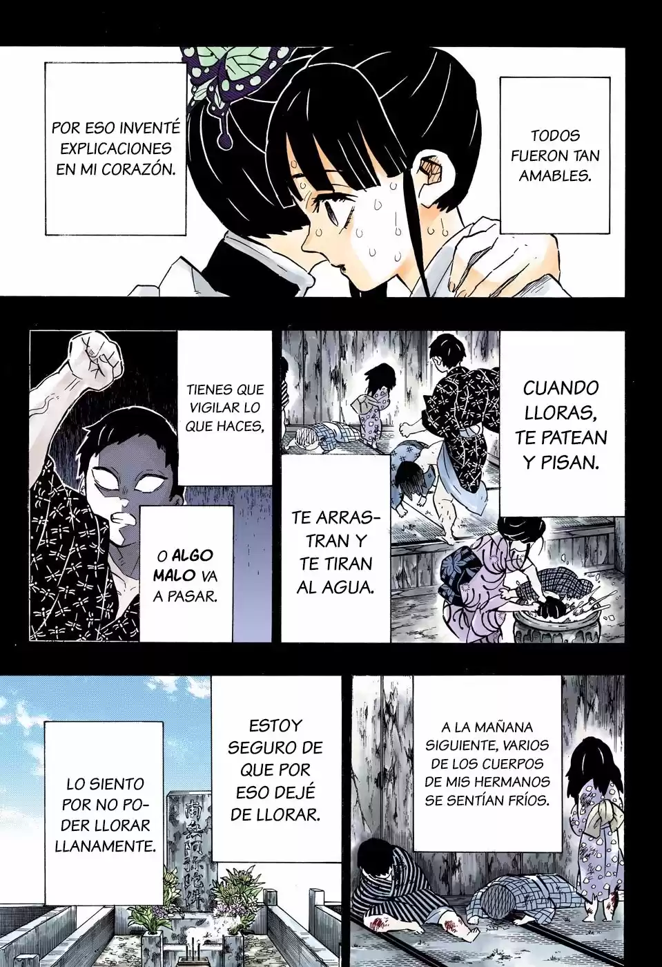 Demon Slayer: Kimetsu no Yaiba Capitulo 163.5: Corazón desbordado (color). página 16