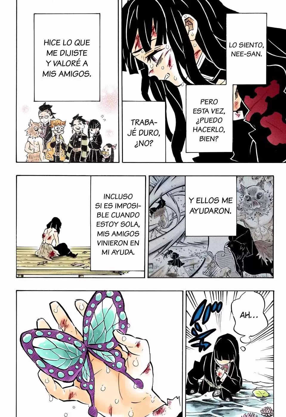 Demon Slayer: Kimetsu no Yaiba Capitulo 163.5: Corazón desbordado (color). página 17