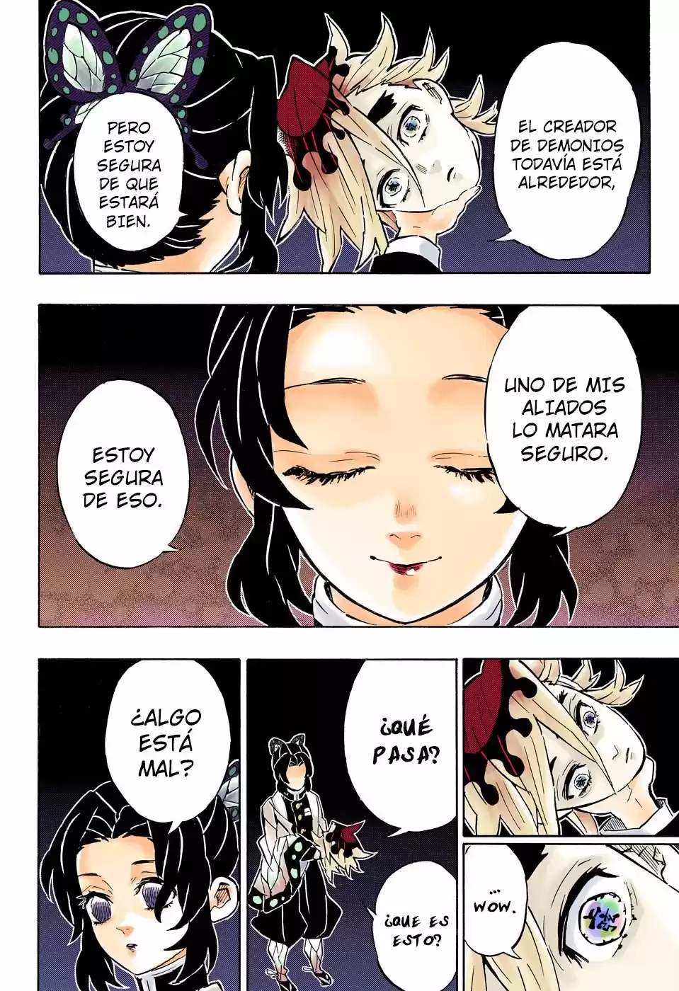 Demon Slayer: Kimetsu no Yaiba Capitulo 163.5: Corazón desbordado (color). página 9