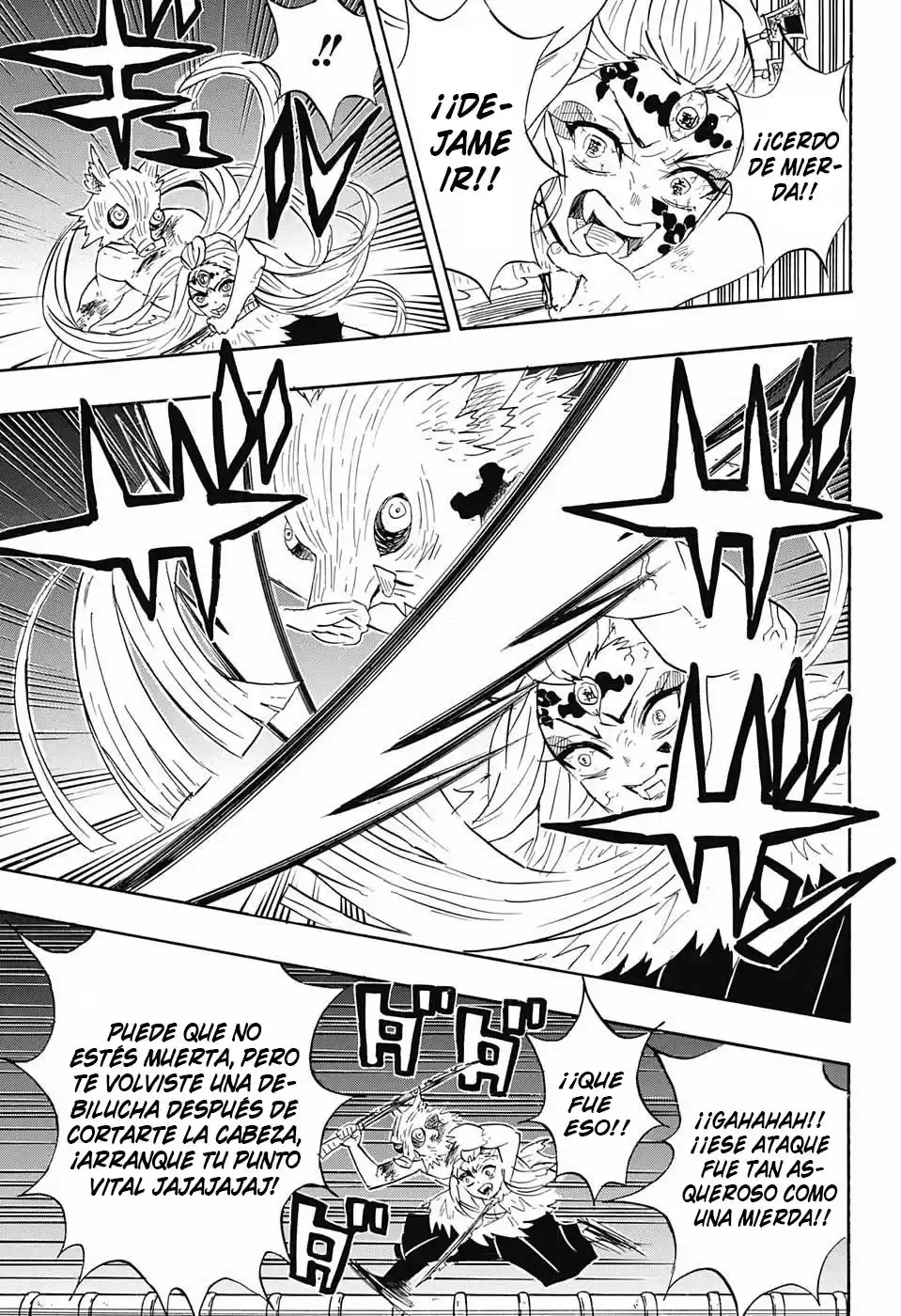 Demon Slayer: Kimetsu no Yaiba Capitulo 92: Larva, zopenco, cobarde entre torpes página 4