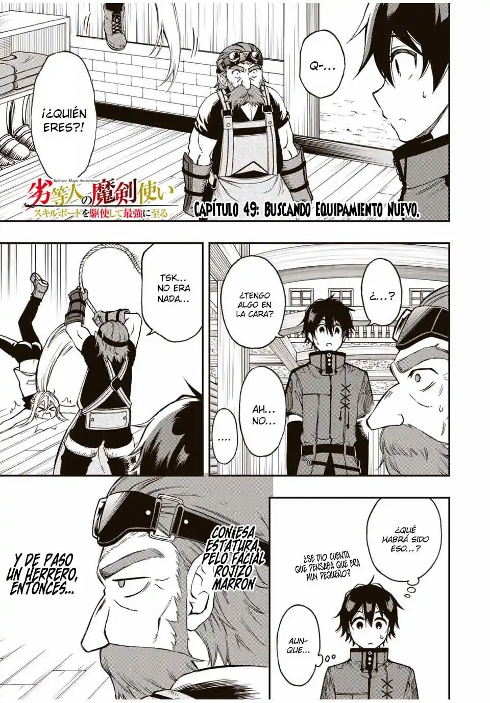 The Reincarnated Inferior Magic Swordsman Capitulo 49: Buscando Equipamiento Nuevo. página 2