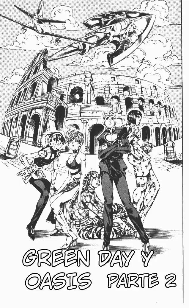 JoJo's Bizarre Adventure Parte 5: Vento Aureo Capitulo 116: "Green Day" y "Oasis", Parte 2 página 2