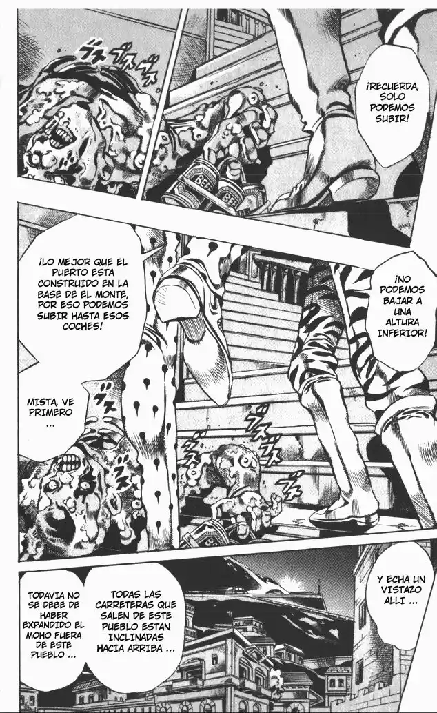 JoJo's Bizarre Adventure Parte 5: Vento Aureo Capitulo 116: "Green Day" y "Oasis", Parte 2 página 3