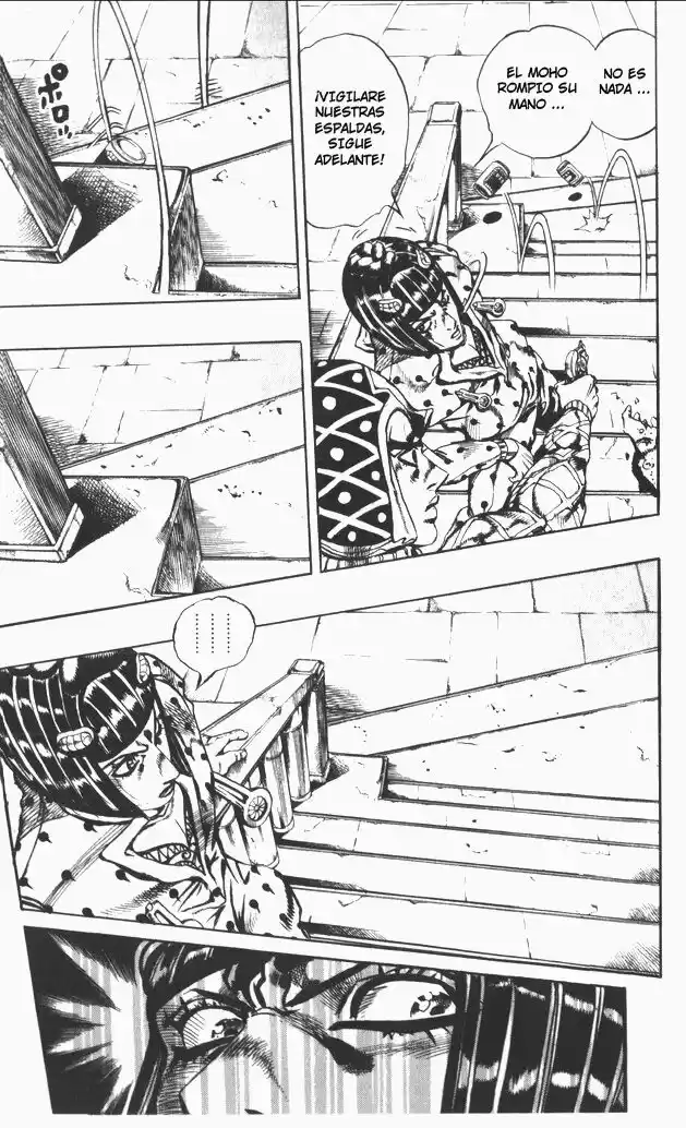 JoJo's Bizarre Adventure Parte 5: Vento Aureo Capitulo 116: "Green Day" y "Oasis", Parte 2 página 6