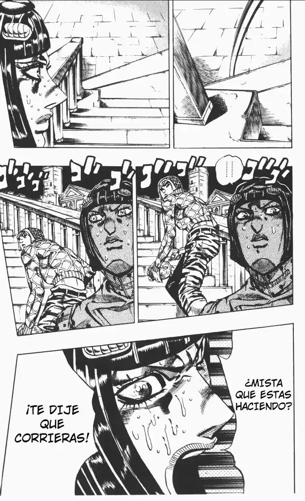 JoJo's Bizarre Adventure Parte 5: Vento Aureo Capitulo 116: "Green Day" y "Oasis", Parte 2 página 8