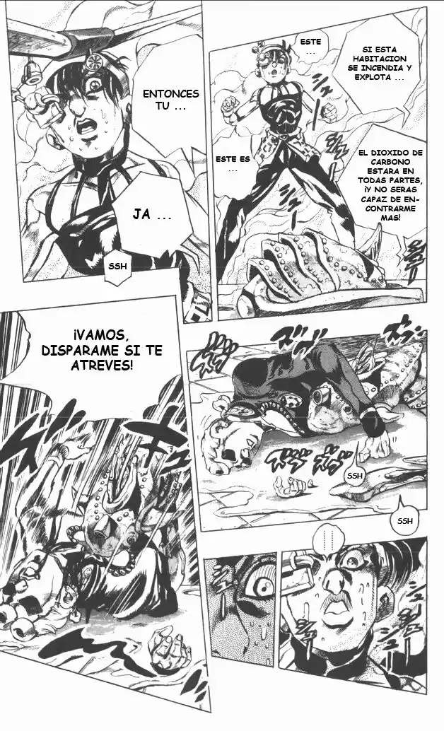 JoJo's Bizarre Adventure Parte 5: Vento Aureo Capitulo 90: Clash y Talking Head, Parte 5 página 14