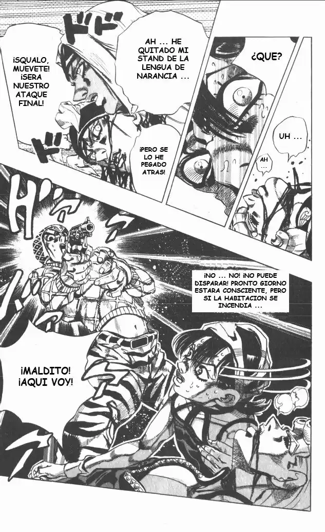 JoJo's Bizarre Adventure Parte 5: Vento Aureo Capitulo 90: Clash y Talking Head, Parte 5 página 20