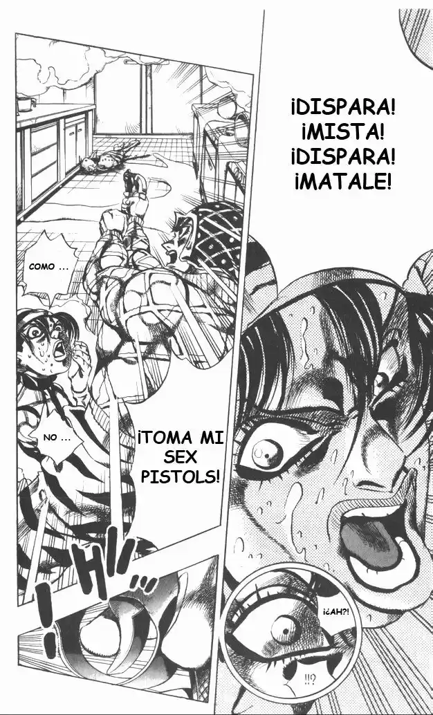 JoJo's Bizarre Adventure Parte 5: Vento Aureo Capitulo 90: Clash y Talking Head, Parte 5 página 21