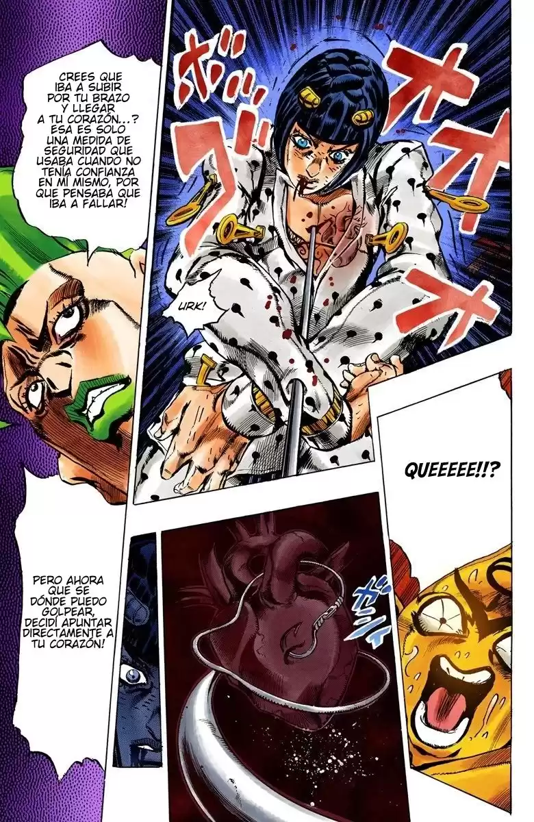 JoJo's Bizarre Adventure Parte 5: Vento Aureo Capitulo 59: The Grateful Dead, Parte 11 página 14