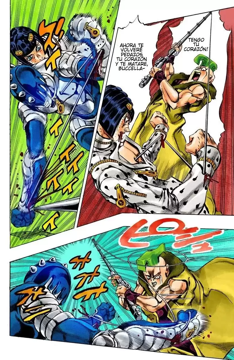 JoJo's Bizarre Adventure Parte 5: Vento Aureo Capitulo 59: The Grateful Dead, Parte 11 página 15