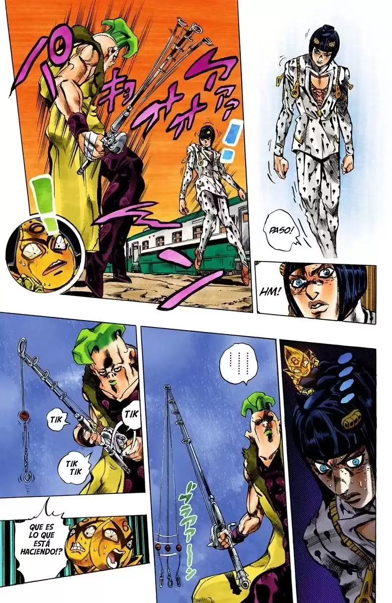 JoJo's Bizarre Adventure Parte 5: Vento Aureo Capitulo 59: The Grateful Dead, Parte 11 página 5