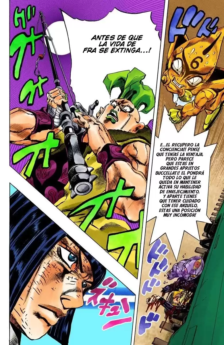 JoJo's Bizarre Adventure Parte 5: Vento Aureo Capitulo 59: The Grateful Dead, Parte 11 página 8