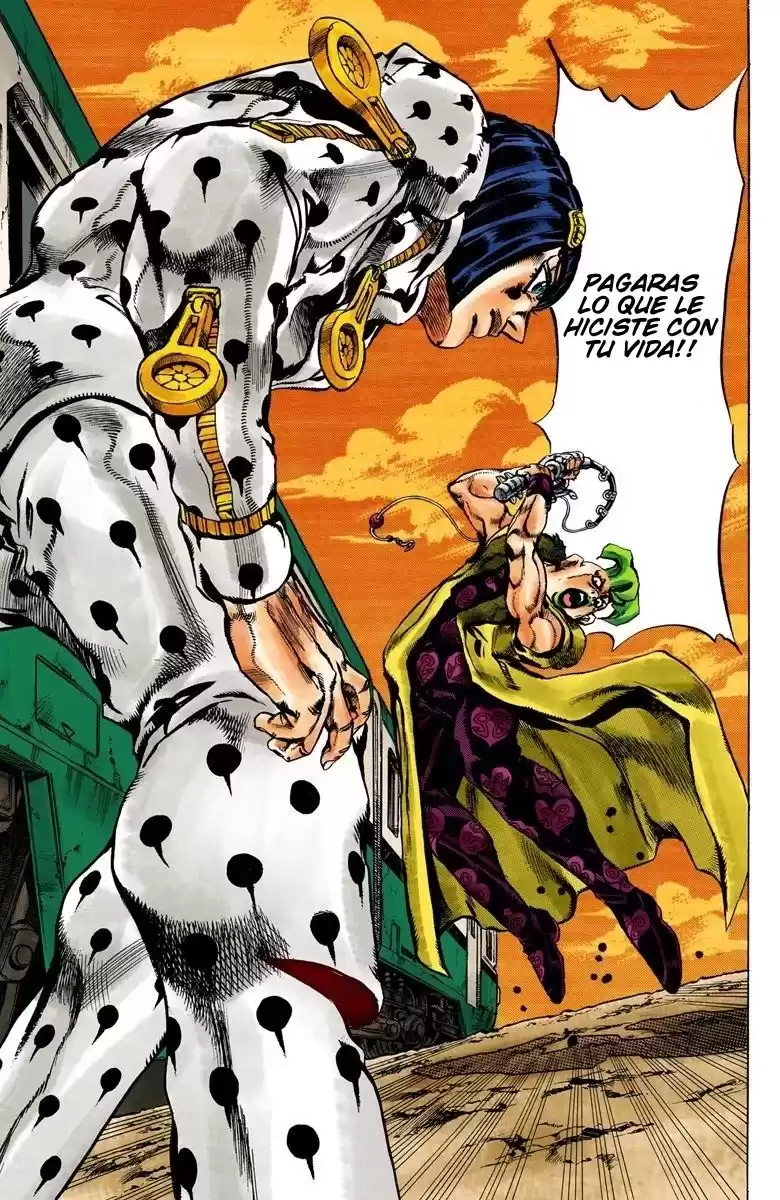 JoJo's Bizarre Adventure Parte 5: Vento Aureo Capitulo 59: The Grateful Dead, Parte 11 página 9