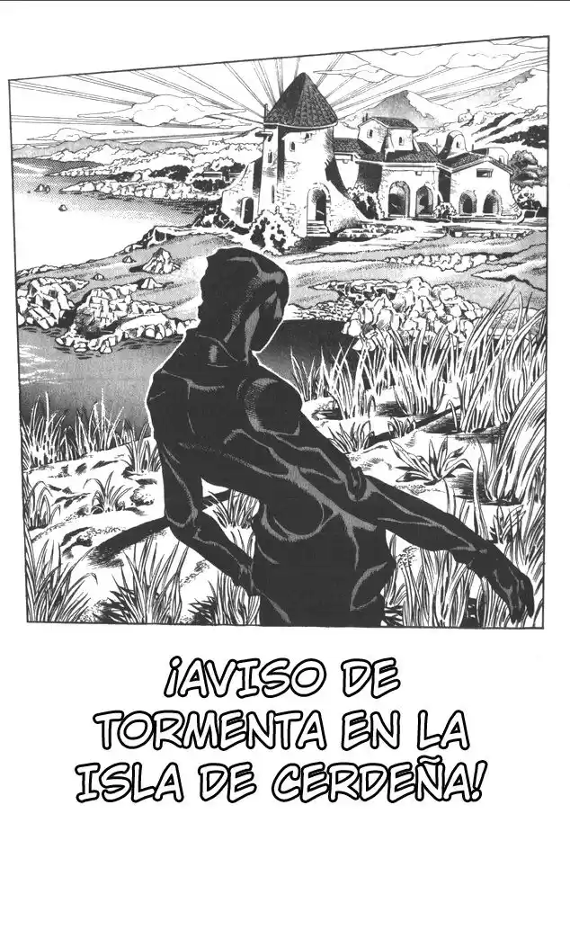 JoJo's Bizarre Adventure Parte 5: Vento Aureo Capitulo 102: Alerta de Tormenta en la Isla de Cerdeña página 2