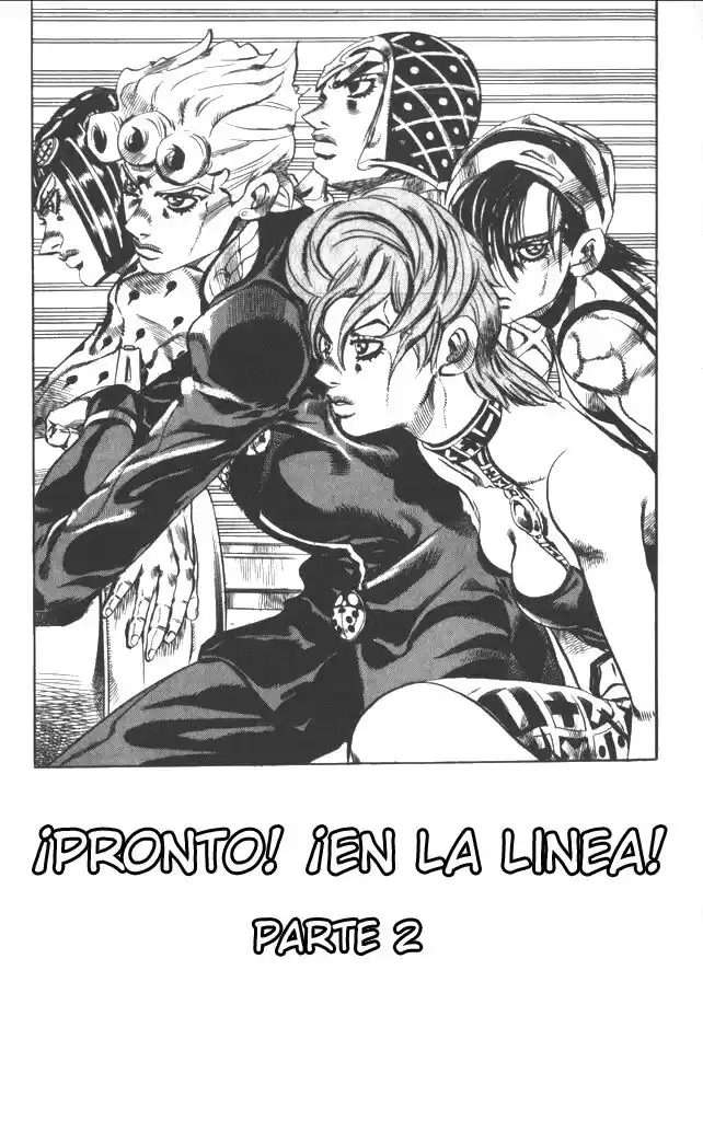 JoJo's Bizarre Adventure Parte 5: Vento Aureo Capitulo 113: ¡Pronto! En la línea, Parte 2 página 2