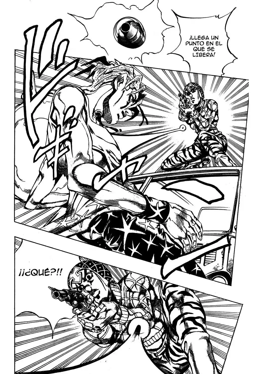 JoJo's Bizarre Adventure Parte 5: Vento Aureo Capitulo 27: Aparece Sex Pistols, Parte 5 página 15