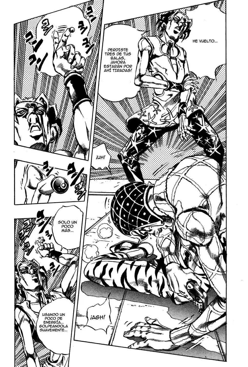 JoJo's Bizarre Adventure Parte 5: Vento Aureo Capitulo 27: Aparece Sex Pistols, Parte 5 página 19