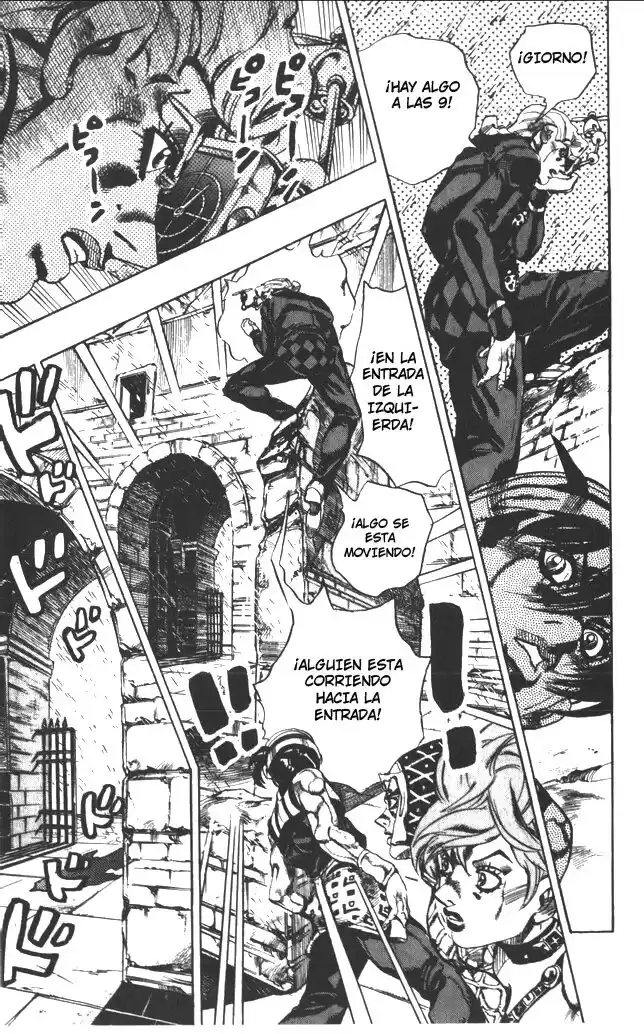 JoJo's Bizarre Adventure Parte 5: Vento Aureo Capitulo 135: El Réquiem Suena en Silencio, Parte 3 página 12