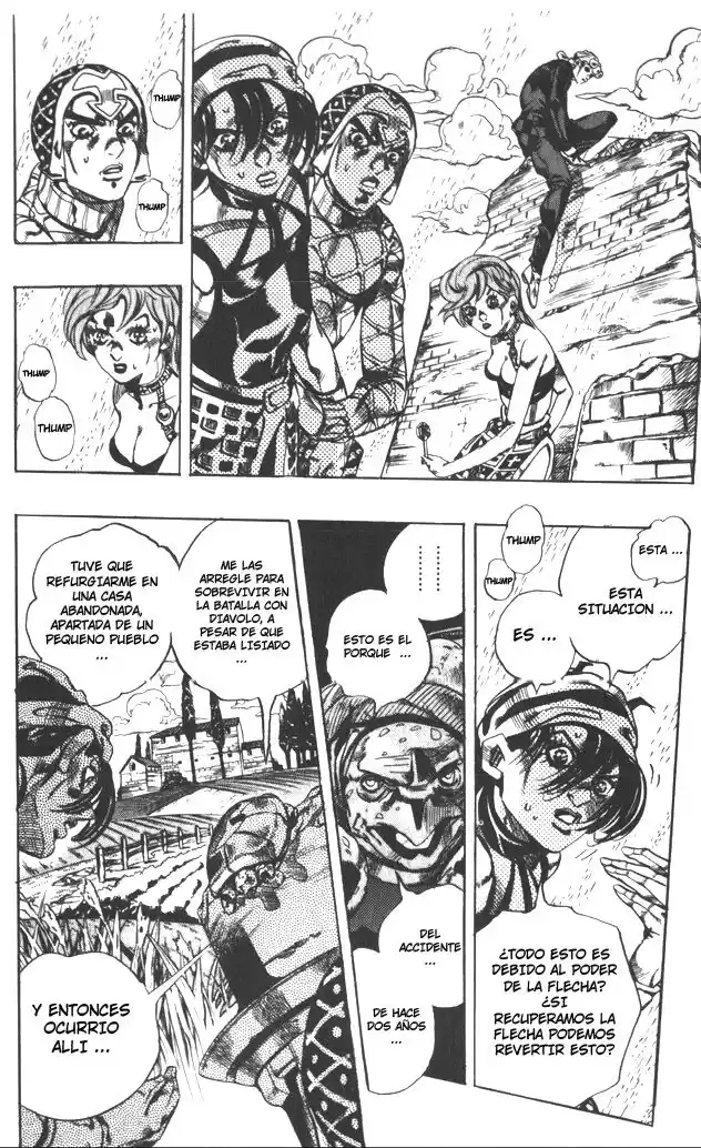 JoJo's Bizarre Adventure Parte 5: Vento Aureo Capitulo 135: El Réquiem Suena en Silencio, Parte 3 página 5