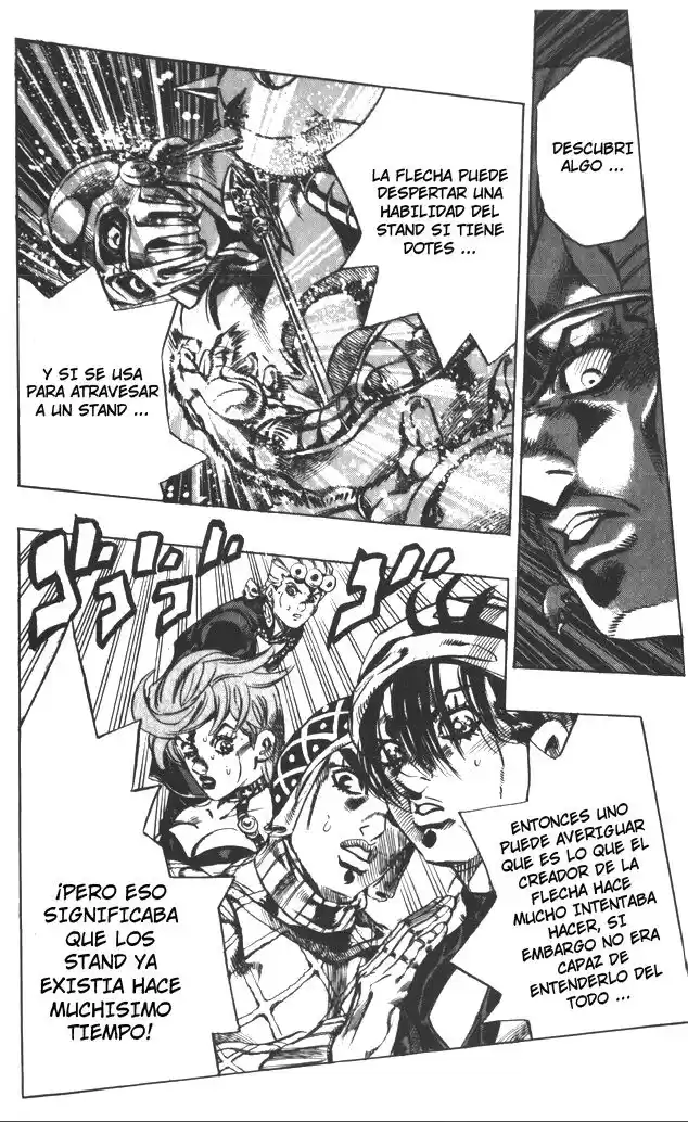 JoJo's Bizarre Adventure Parte 5: Vento Aureo Capitulo 135: El Réquiem Suena en Silencio, Parte 3 página 7