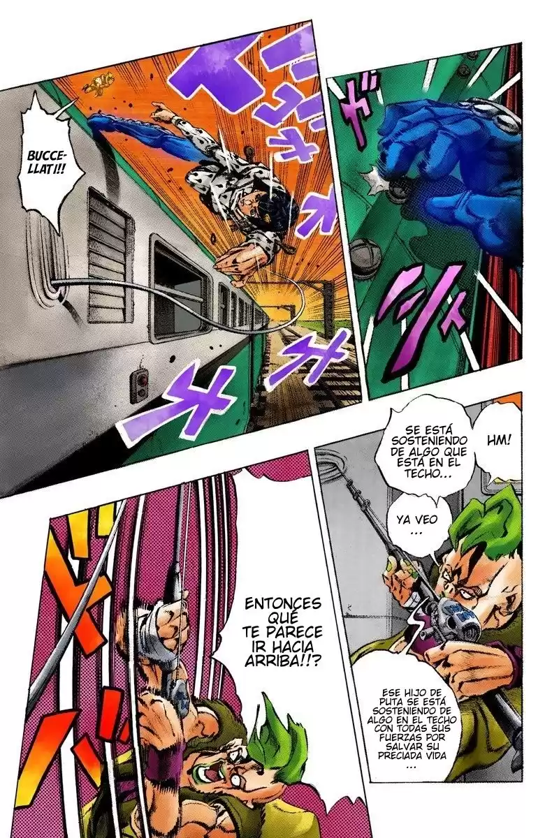 JoJo's Bizarre Adventure Parte 5: Vento Aureo Capitulo 57: The Grateful Dead, Parte 9 página 11