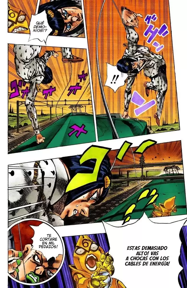 JoJo's Bizarre Adventure Parte 5: Vento Aureo Capitulo 57: The Grateful Dead, Parte 9 página 12