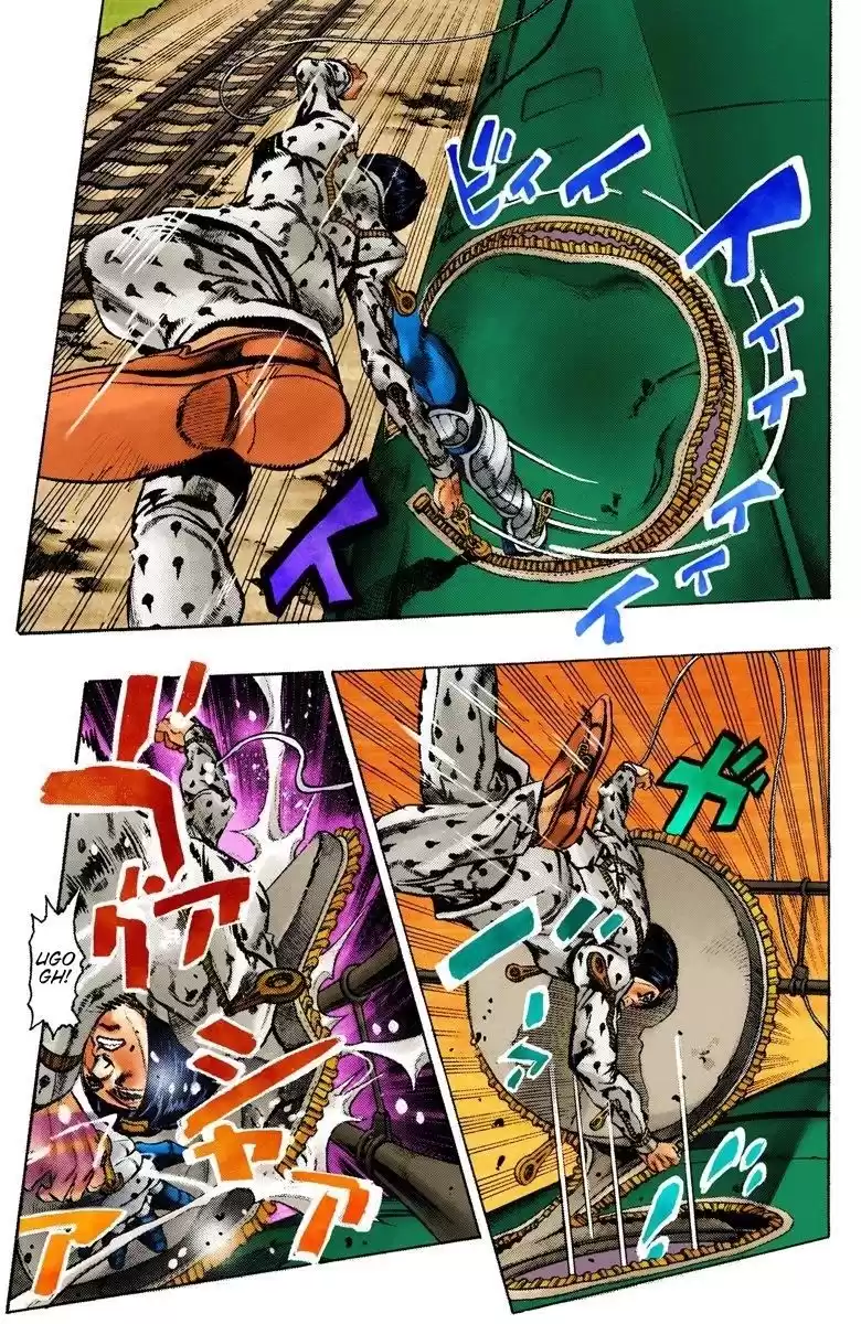 JoJo's Bizarre Adventure Parte 5: Vento Aureo Capitulo 57: The Grateful Dead, Parte 9 página 13