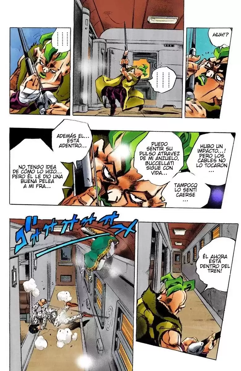 JoJo's Bizarre Adventure Parte 5: Vento Aureo Capitulo 57: The Grateful Dead, Parte 9 página 14