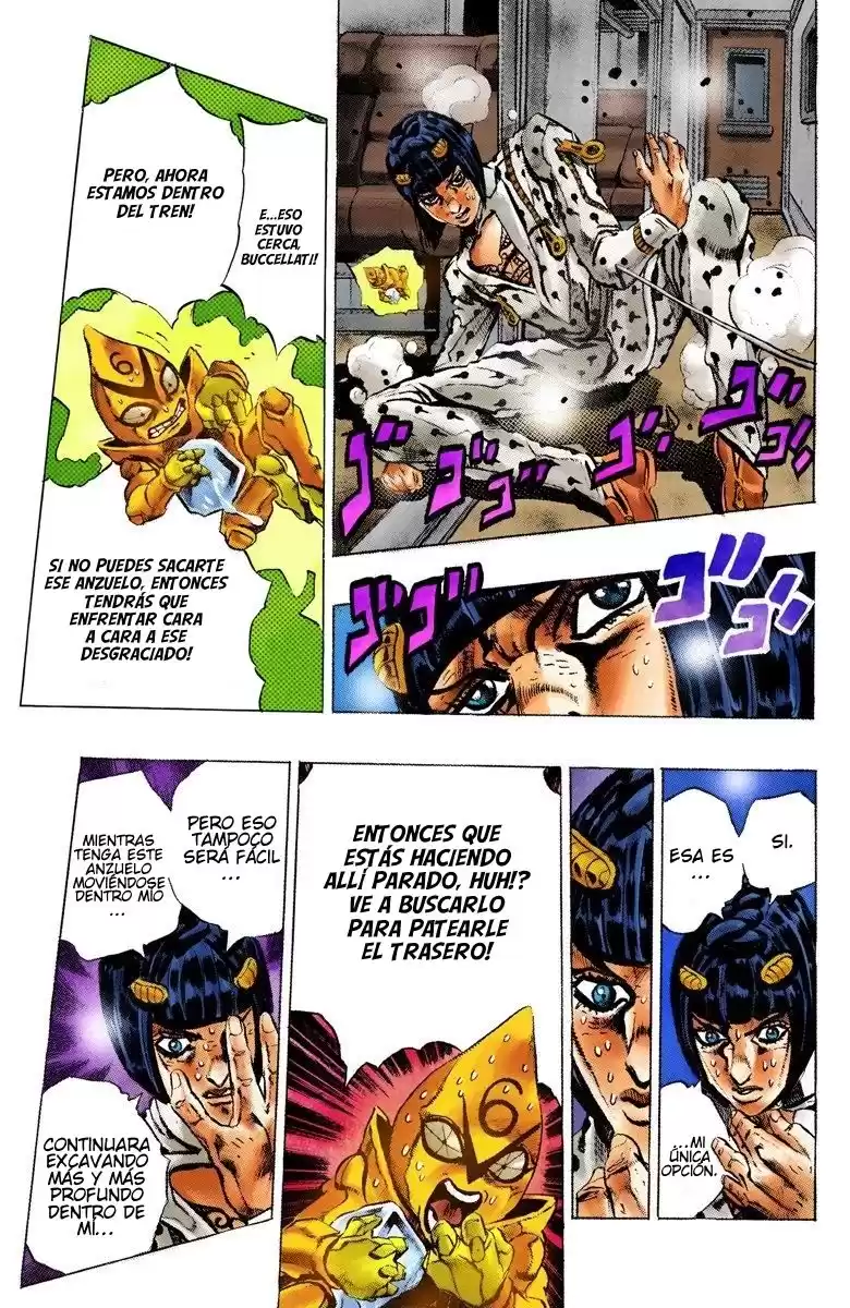 JoJo's Bizarre Adventure Parte 5: Vento Aureo Capitulo 57: The Grateful Dead, Parte 9 página 15