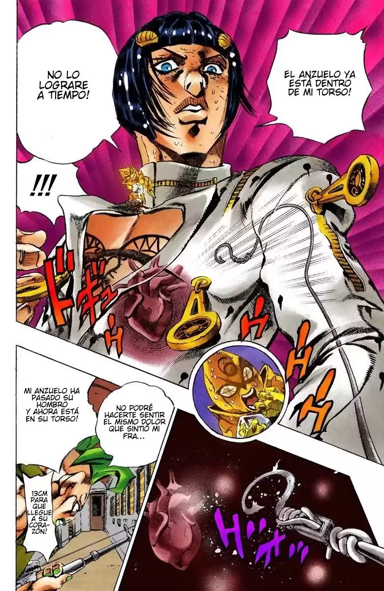 JoJo's Bizarre Adventure Parte 5: Vento Aureo Capitulo 57: The Grateful Dead, Parte 9 página 16