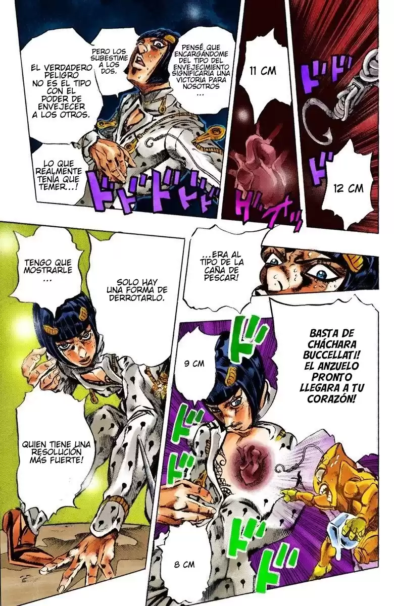 JoJo's Bizarre Adventure Parte 5: Vento Aureo Capitulo 57: The Grateful Dead, Parte 9 página 17