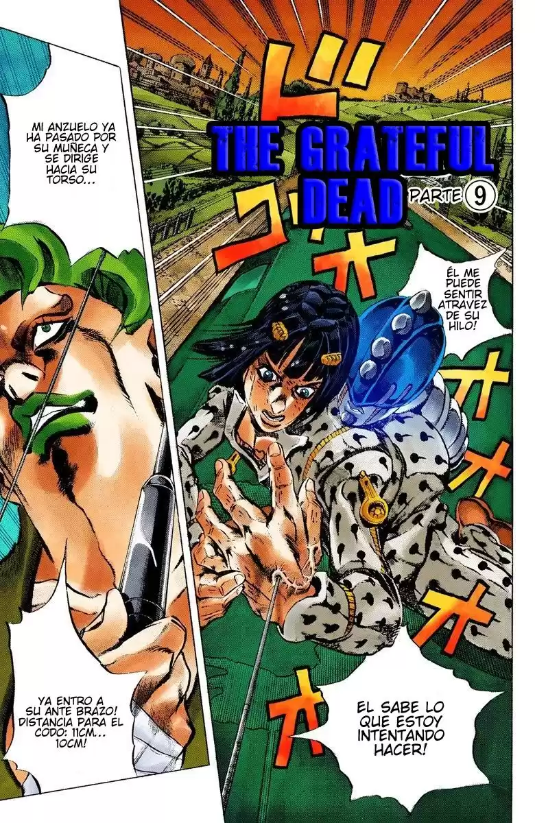 JoJo's Bizarre Adventure Parte 5: Vento Aureo Capitulo 57: The Grateful Dead, Parte 9 página 2