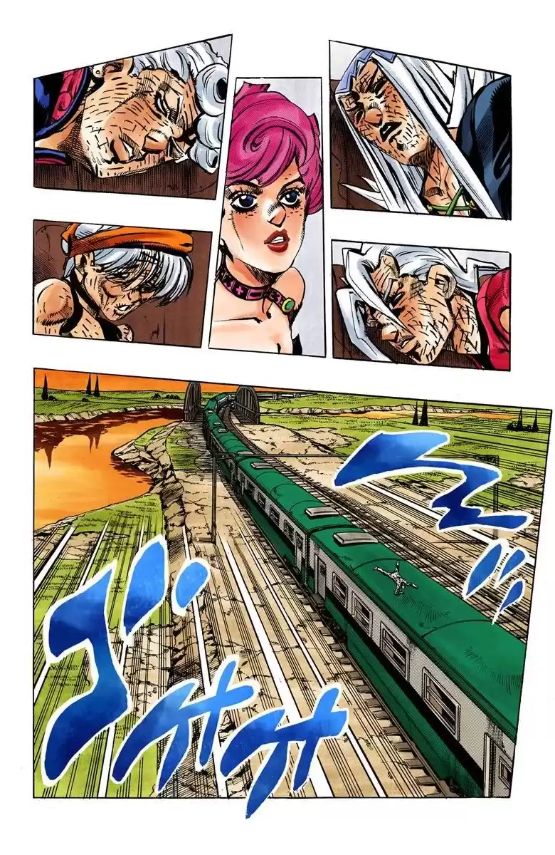 JoJo's Bizarre Adventure Parte 5: Vento Aureo Capitulo 57: The Grateful Dead, Parte 9 página 4